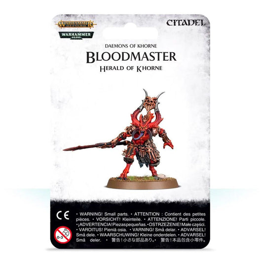 Games Workshop Warhammer 40k AOS: Bloodmaster Herald of Khorne 97-62