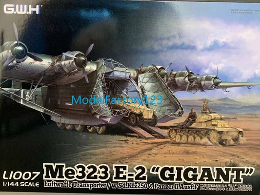 Great Wall Hobby L1007 Messerschmitt Me-323E-2 'Gigant' 1:144 Aircraft Model Kit