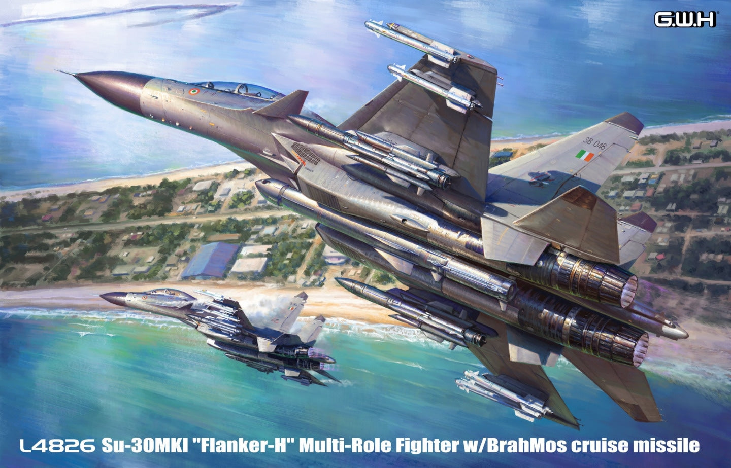 Great Wall Hobby Sukhoi Su-30MKI "Flanker-H" Multi-Role Fighter 1:48 Model Kit