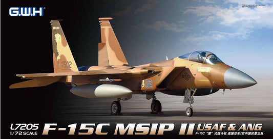 Great Wall Hobby L7205 McDonnell F-15C MSIP II USAF & ANG 1:72 Aircraft Model Kit