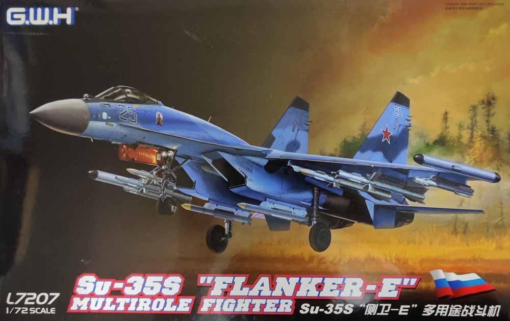 Great Wall Hobby L7207 Sukhoi Su-35S 'Flanker-E' 1:72 Aircraft Model Kit