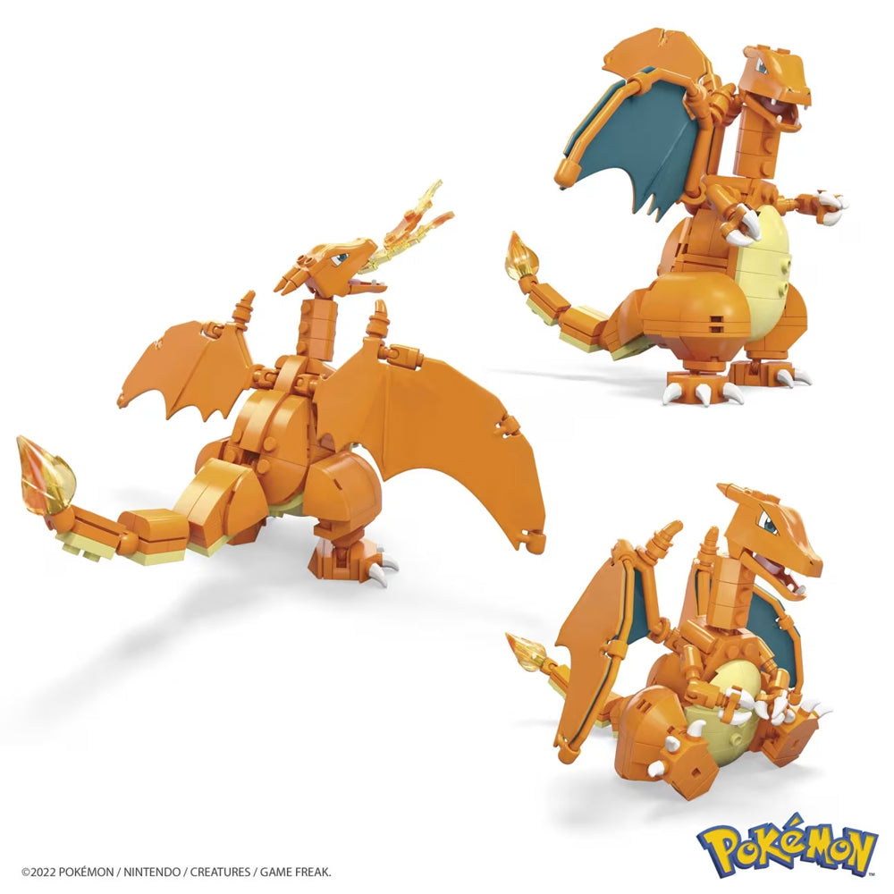 MEGA Pokémon - Charizard Brick Model Age 8+ 222pcs