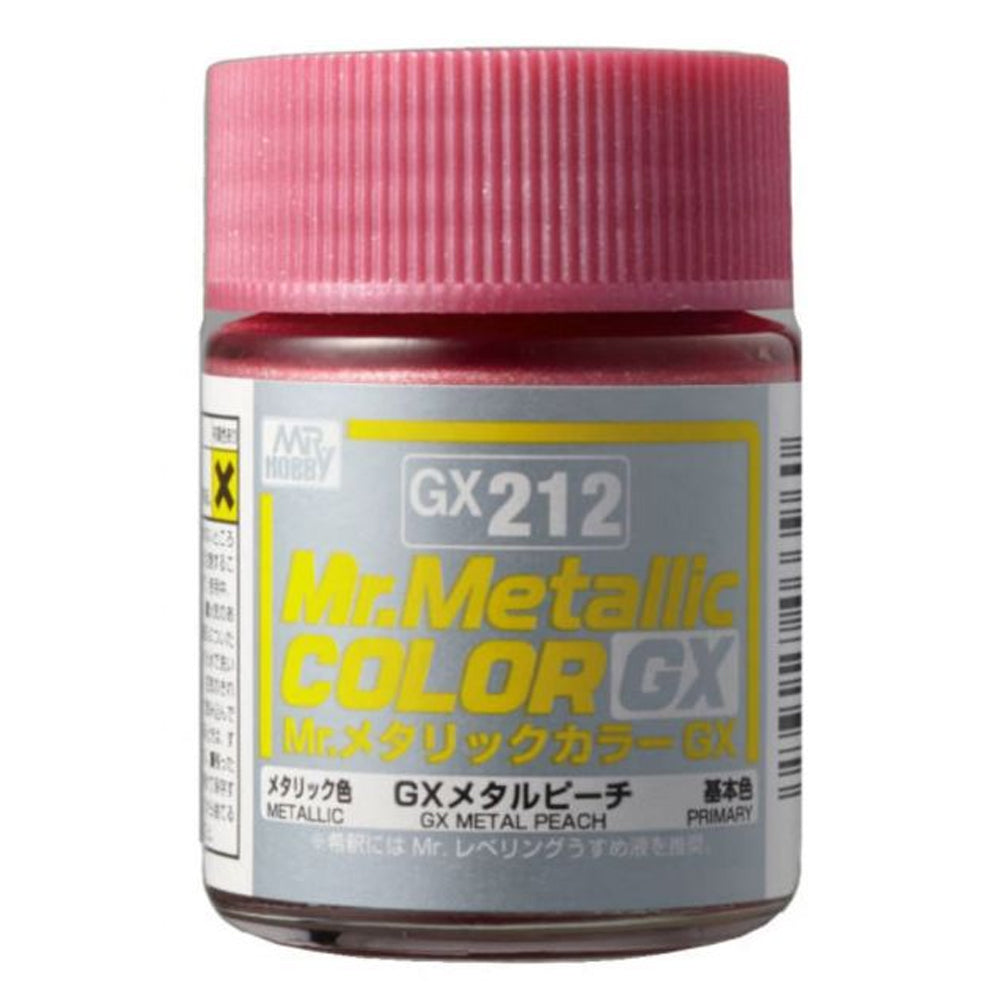 Mr Hobby Mr Metallic Colour GX-212 Metal Peach 18ml Acrylic Paint