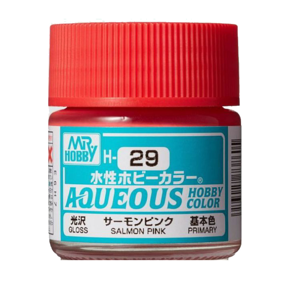 Mr Hobby Aqueous Hobby Colour H-029 Salmon Pink 10ml Acrylic Paint