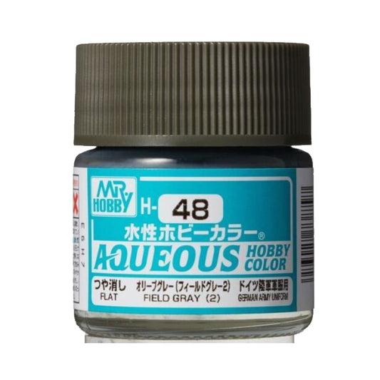Mr Hobby Aqueous Hobby Colour H-048 Field Grey (G) 10ml Acrylic Paint