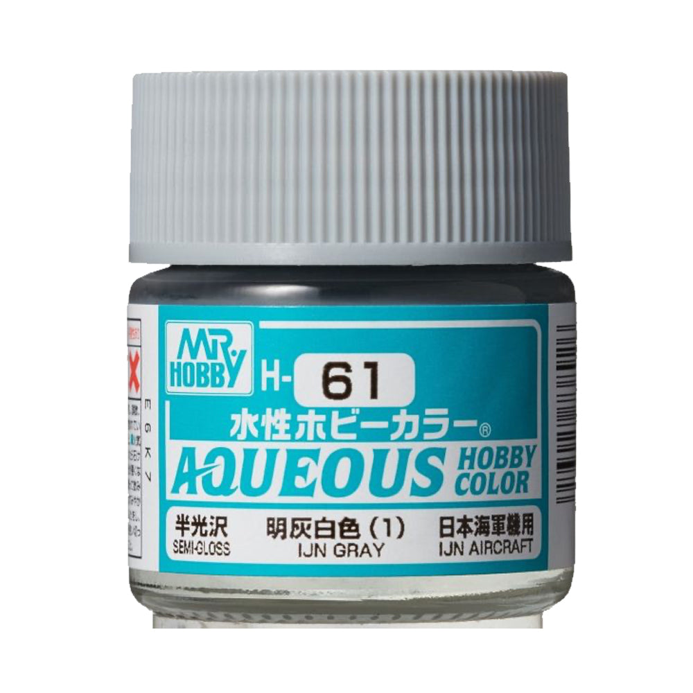 Mr Hobby Aqueous Hobby Colour H-061 IJN Grey (J) 10ml Acrylic Paint