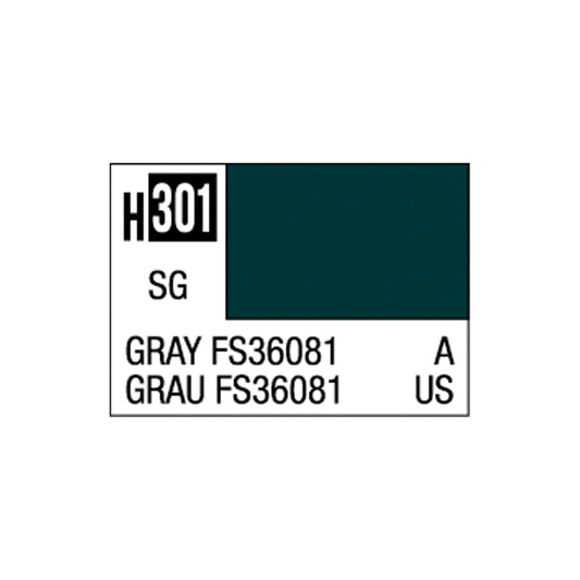 Mr Hobby Aqueous Hobby Colour H-301 Grey FS36081 (US) 10ml Acrylic Paint
