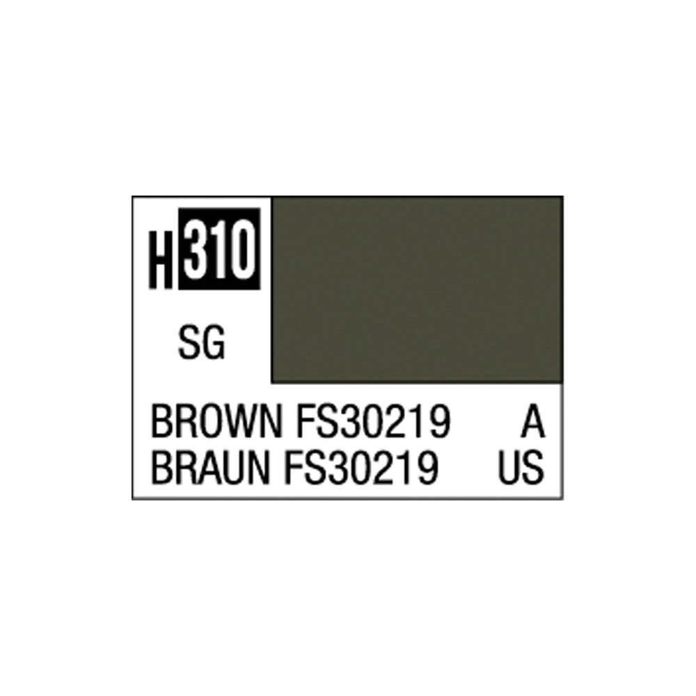 Mr Hobby Aqueous Hobby Colour H-310 Brown FS30219 (US) 10ml Acrylic Paint