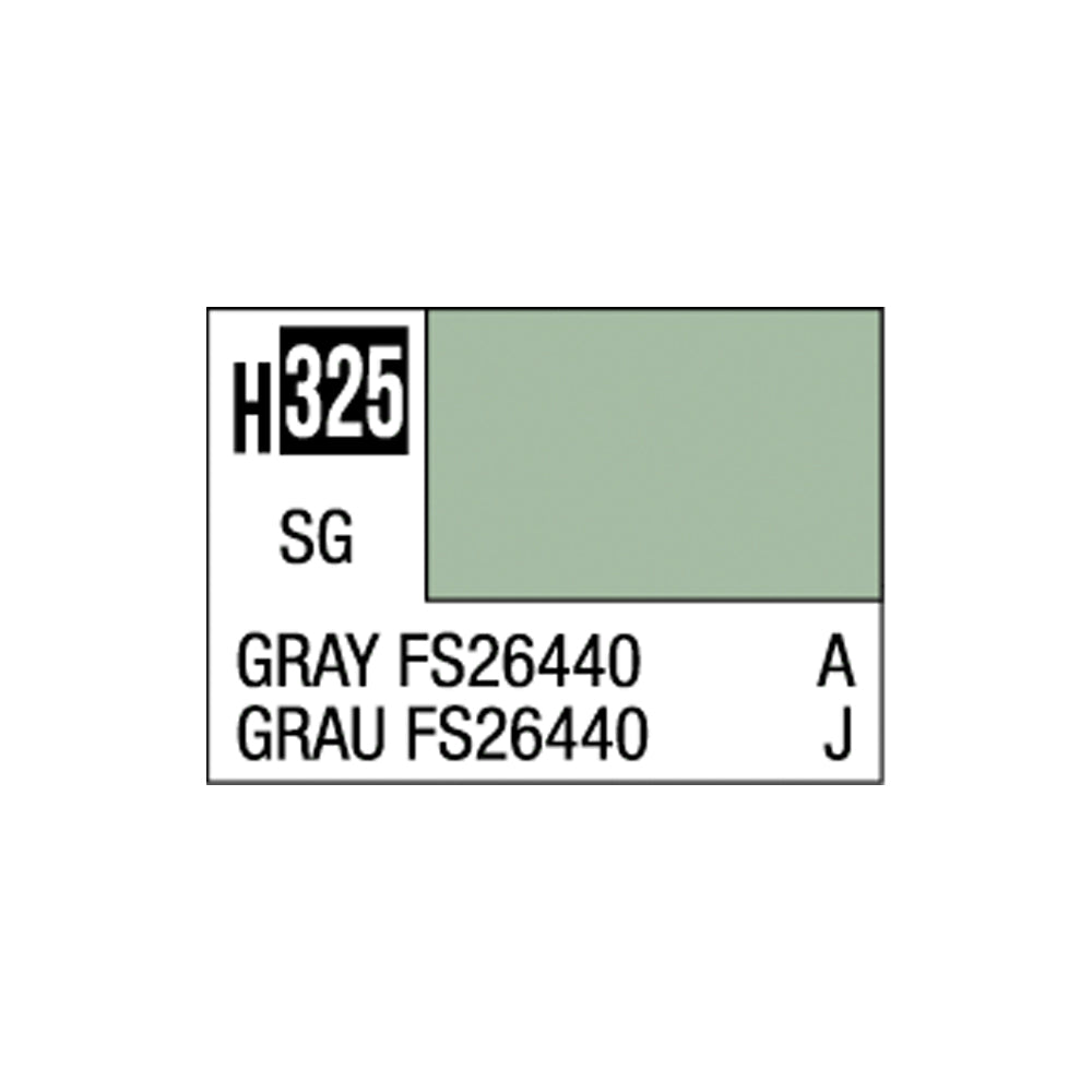 Mr Hobby Aqueous Hobby Colour H-325 Grey FS26440 10ml Acrylic Paint
