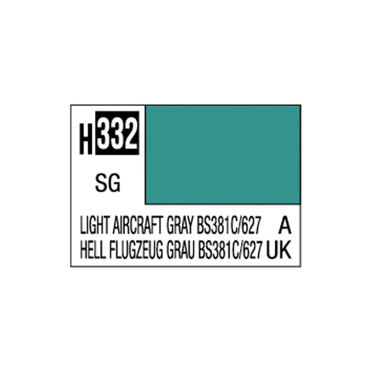 Mr Hobby Aqueous Hobby Colour H-332 Light Aircraft Grey 10ml Acrylic Paint