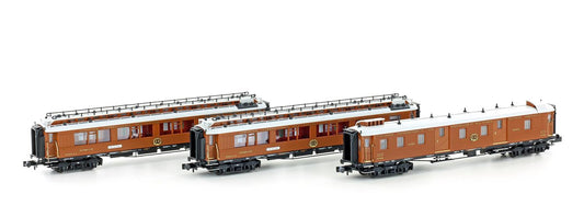 Hobbytrain 22104 CIWL Wien Nizza Cannes Coach Set (3) I N Gauge