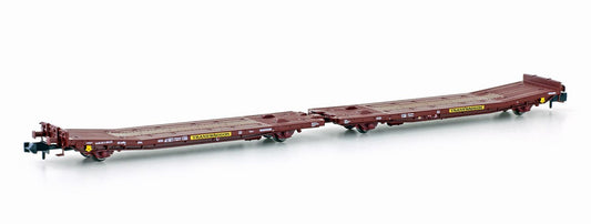 Hobbytrain DR TWA 800A Double Flat Wagon IV H23785 N Gauge