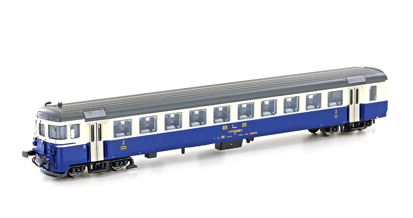 Hobbytrain 23943 BLS Bt Pendelzug Control Coach IV N Gauge