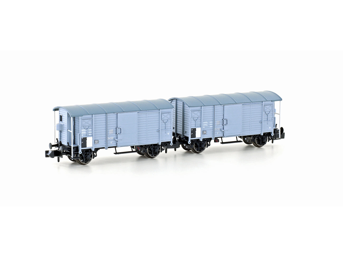 Hobbytrain SBB K2 Van Set (2) II H24204 N Gauge