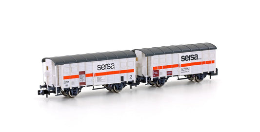 Hobbytrain Sersa K3 Van Set (2) V H24253 N Gauge