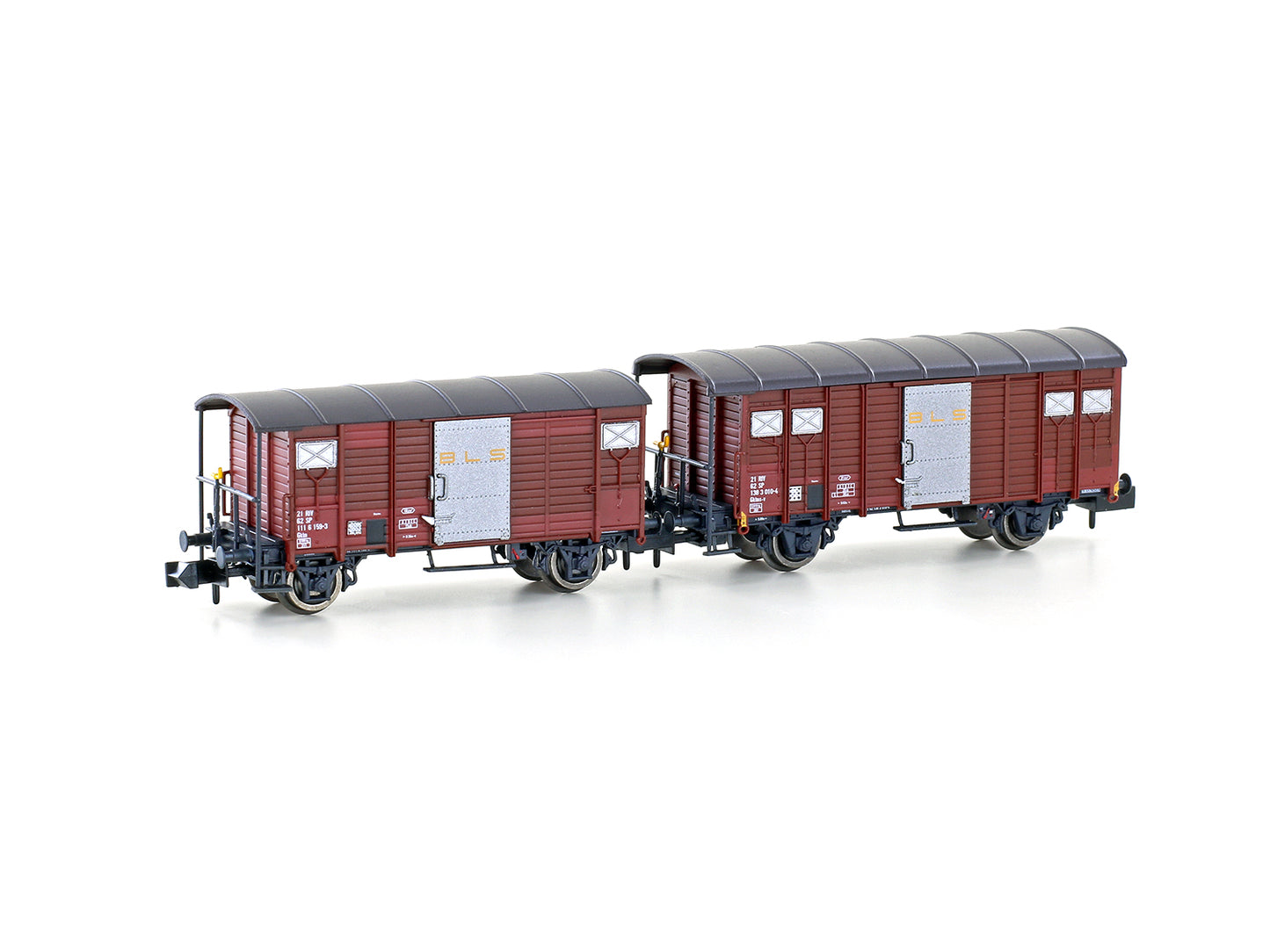 Hobbytrain BLS K2/K3 Van Set (2) IV N Gauge H24254