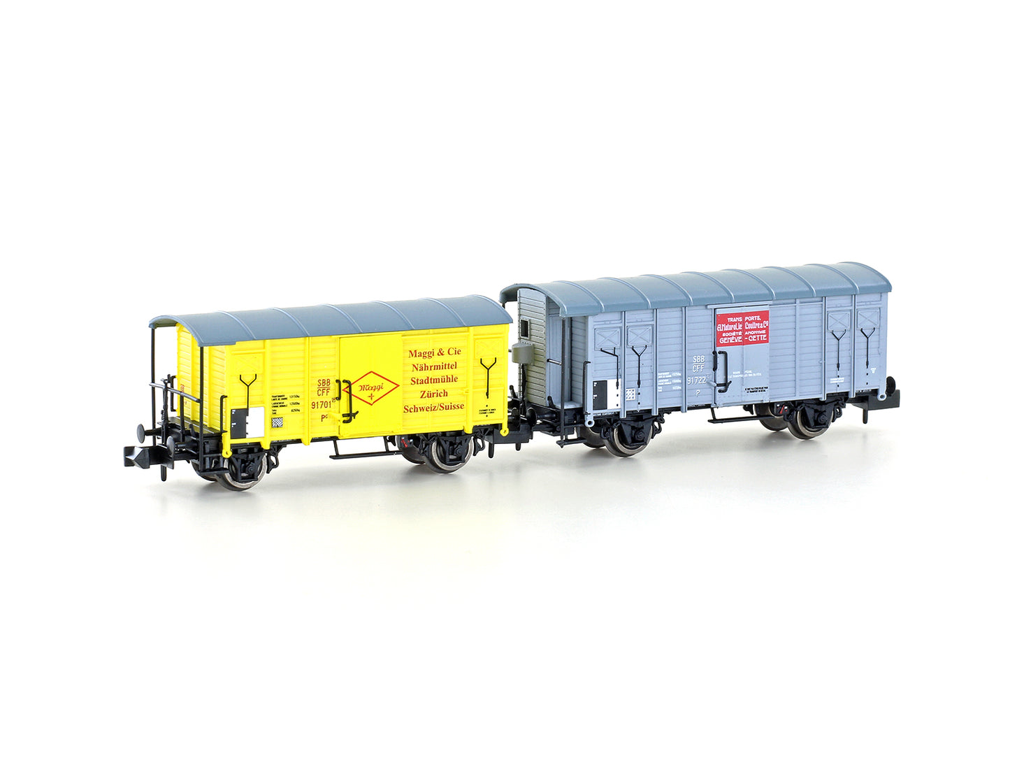 Hobbytrain SBB K2/K3 Van Set (2) II N Gauge H24255