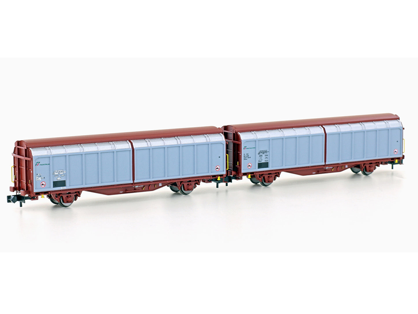 Hobbytrain FS Trenitalia Hbbillns Van Set (2) V H24681 N Gauge