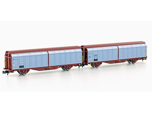 Hobbytrain FS Trenitalia Hbbillns Van Set (2) V H24681 N Gauge