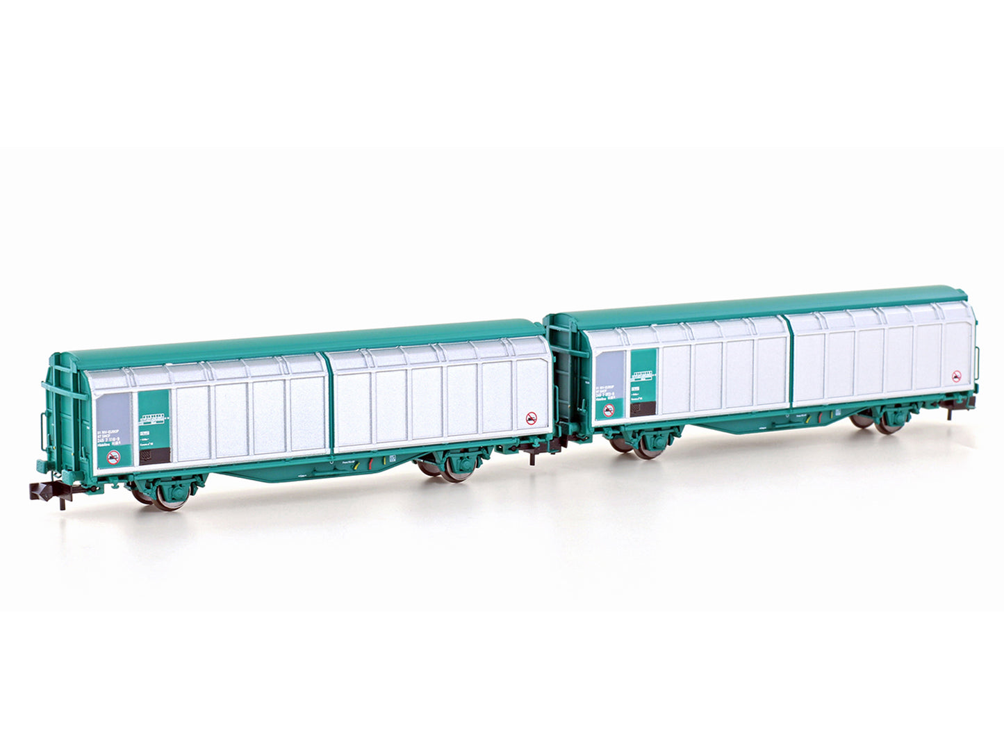 Hobbytrain SNCF (ex-FS) Hbbillns Van Set (2) V H24682 N Gauge