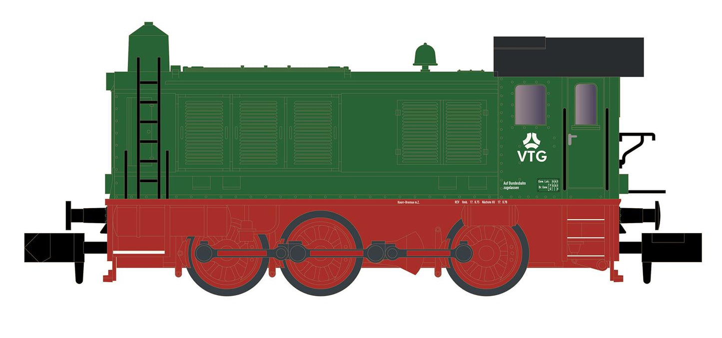 Hobbytrain VTG V36 Diesel Locomotive III H28254 N Gauge