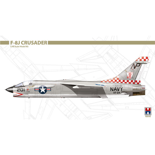 Hobby 2000 48040 Vought F-8J Crusader 1:48 Model Kit