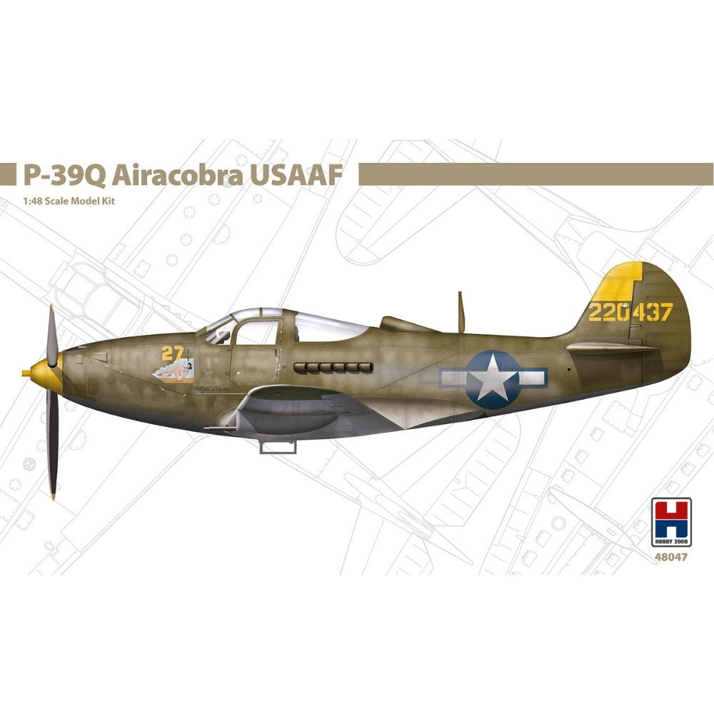 Hobby 2000 48047 Bell P-39Q Airacobra USAAF 1:48 Model Kit