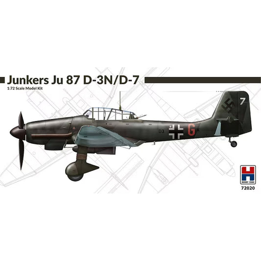 Hobby 2000 72020 Junkers Ju 87 D-3N/D-7 1:72 Model Kit