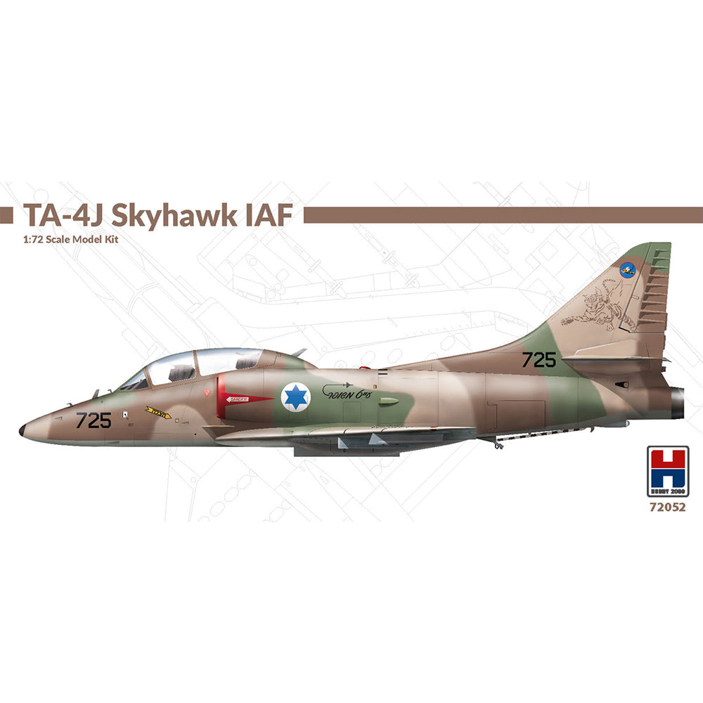Hobby 2000 72052 Douglas TA-4J Skyhawk IAF Fujimi 1:72 Plastic Plane Model Kit