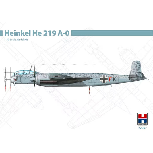 Hobby 2000 72067 Heinkel He 219 A-0 1:72 Model Kit