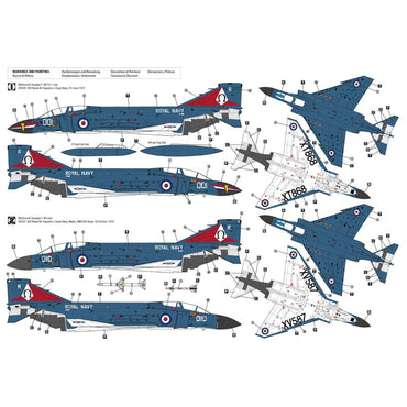 Hobby 2000 72082 F-4K Phantom FG.1 Late Vol.2 1:72 Model Kit