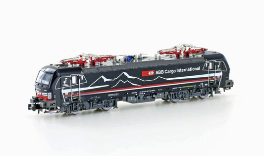 Hobbytrain SBB Cargo Shadowpiercer BR193 657 Electric Locomotive VI H30169 N Gauge
