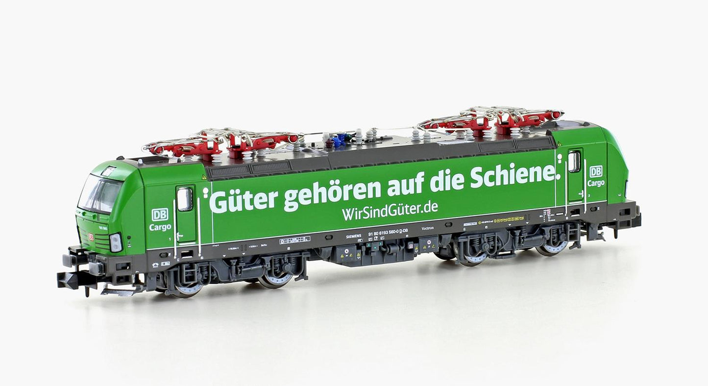 Hobbytrain DB Cargo BR193 560 WirSindGuter.de Electric Loco VI N Gauge 30174