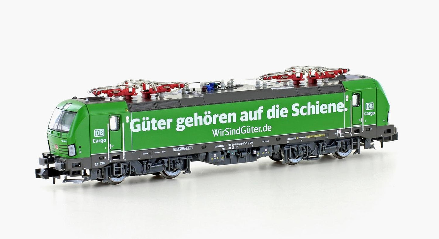 Hobbytrain DB Cargo BR193 560 WirSindGuter.de Electric Loco VI N Gauge 30174