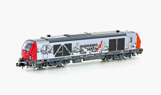 Hobbytrain 3114S Rhomberg-Sersa Rh1247 Vectron Diesel Loco VI DCC-Sound N Gauge