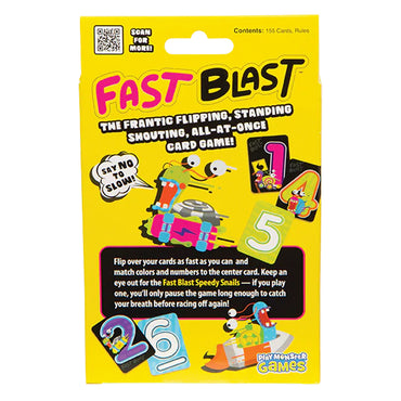 Fast Blast Card Game 2-6 Players - PlayMonster