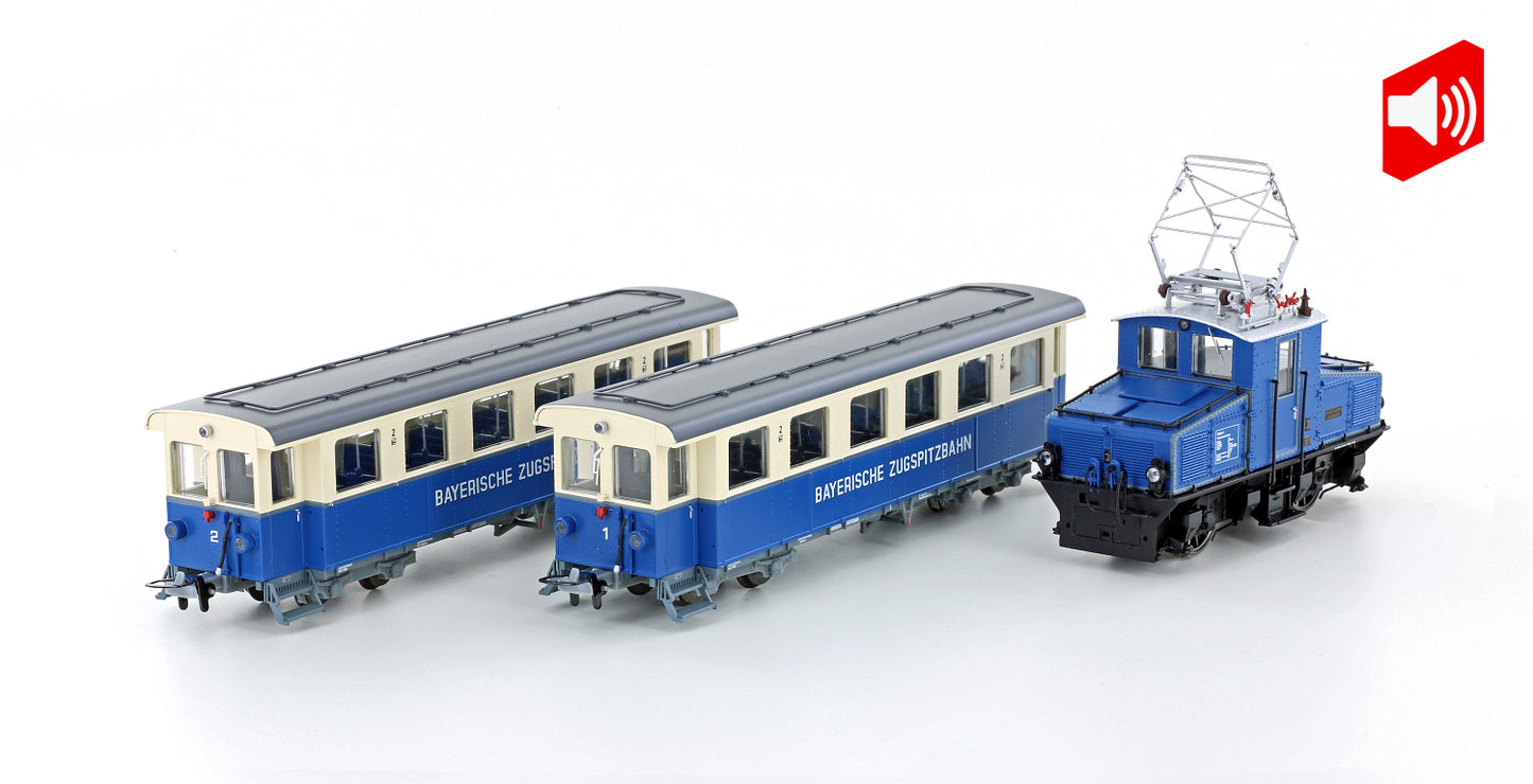 Hobbytrain 43104S Zugspitzbahn AEG Electric Train Pack V (DCC-Sound) HO