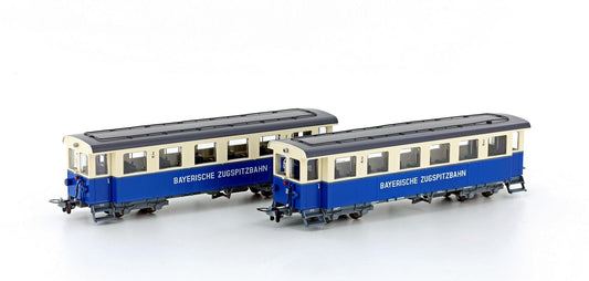Hobbytrain 43107 Zugspitzbahn Coach Set (2) V HO