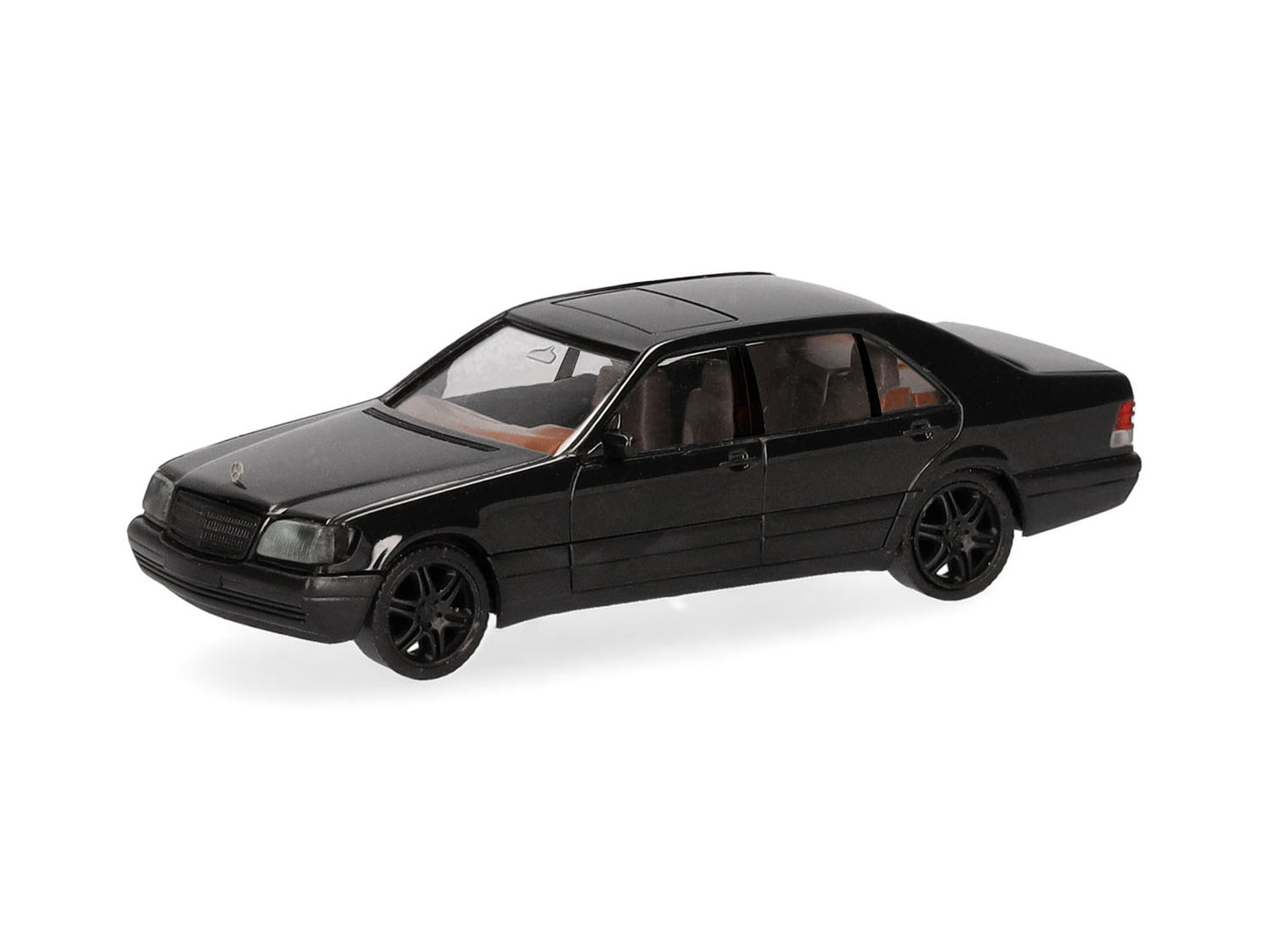 Herpa Mercedes Benz 600 SEL V12 Black w/Brabus Rims HA020947-002 HO Gauge
