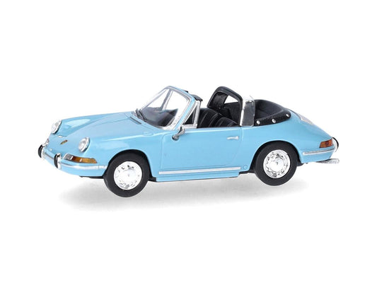 Herpa Porsche 911 Targa Pastel Blue HO Gauge HA023733-004
