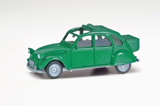 Herpa Citroen 2CV Signal Green HA027632-005 HO Gauge