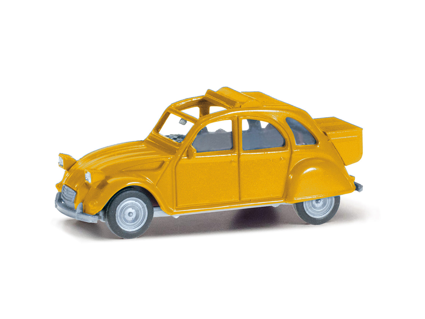 Herpa Citroen 2CV Yellow HA027632-006 HO Gauge