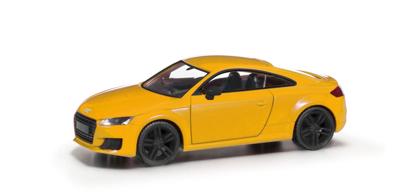 Herpa 028356-002 Audi TT Coupe Vegas Yellow/Black HO Gauge