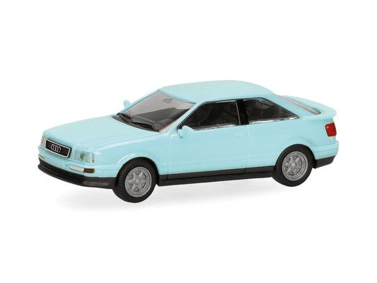 Herpa Basic Audi 90 Coupe Gulf Blue HA029018 HO Gauge