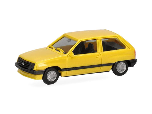 Herpa Basic Opel Corsa A Yellow HA029032 HO Gauge