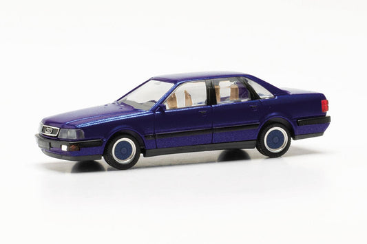 Herpa Audi V8 Blue Metallic HO Gauge HA033961-002