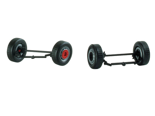 Herpa Steering Axles (2) HO Gauge HA053303