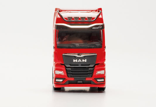 Herpa MAN TGX Sunblinds & Lamp Brackets Black (4) HA054287 HO Gauge