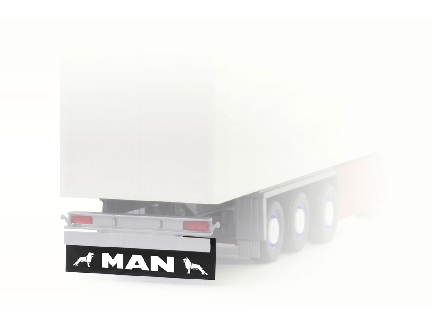Herpa MAN Rear Splash Flaps (8) HO Gauge HA054362