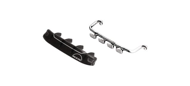 Herpa MAN TGS Sun Visors (4) & Chrome Lamp Brackets HO Gauge HA054409